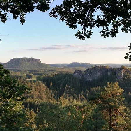 Rathmannsdorf Gohrischstein Blick 아파트 외부 사진