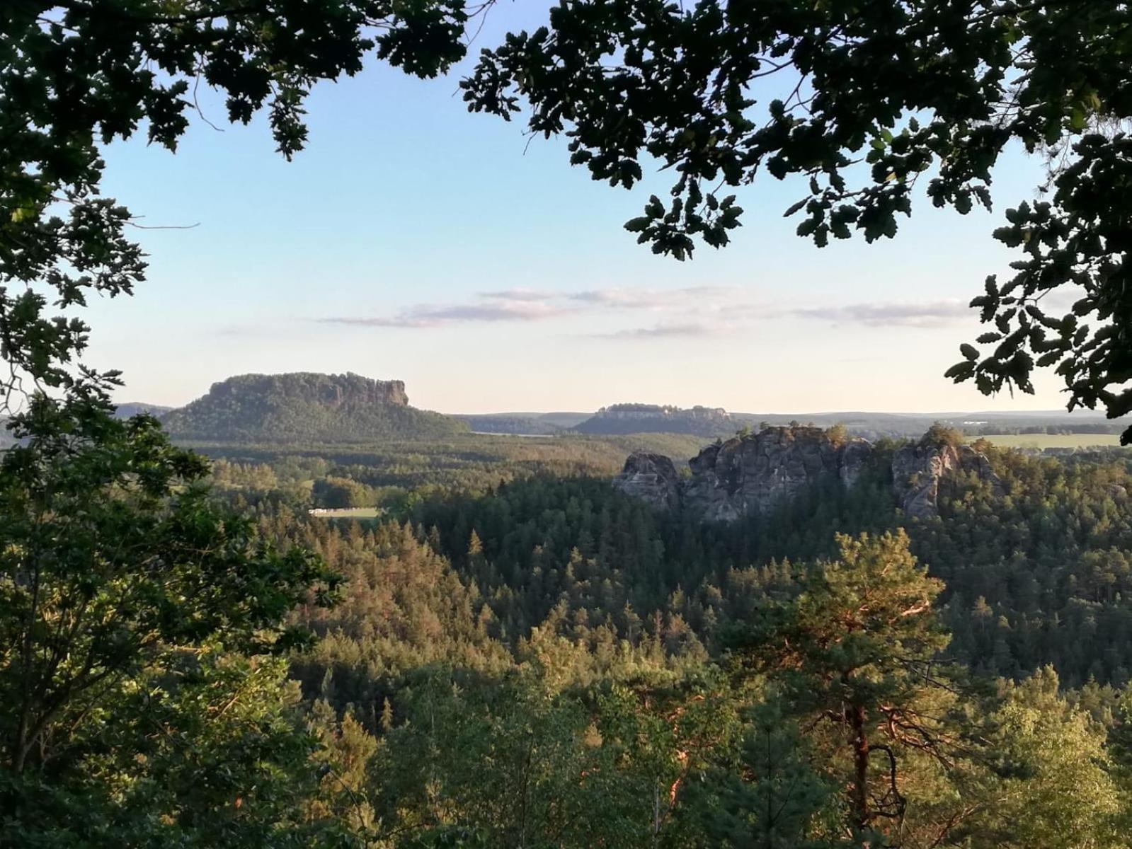 Rathmannsdorf Gohrischstein Blick 아파트 외부 사진